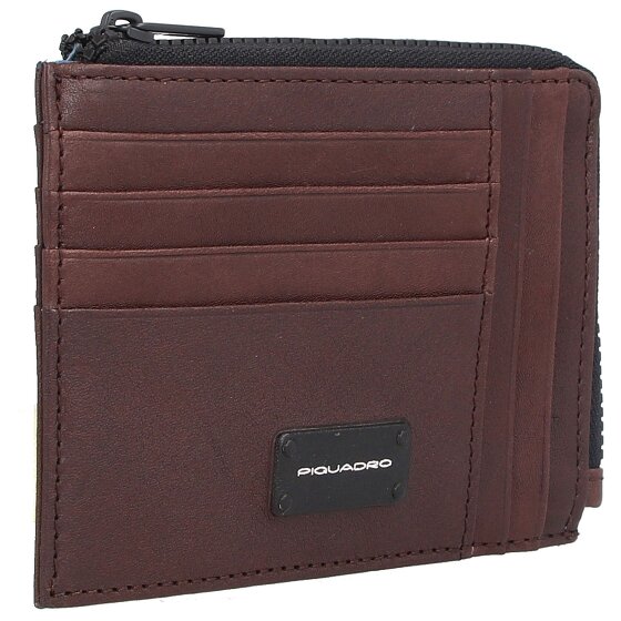 Piquadro Harper credit card case leather 13 cm