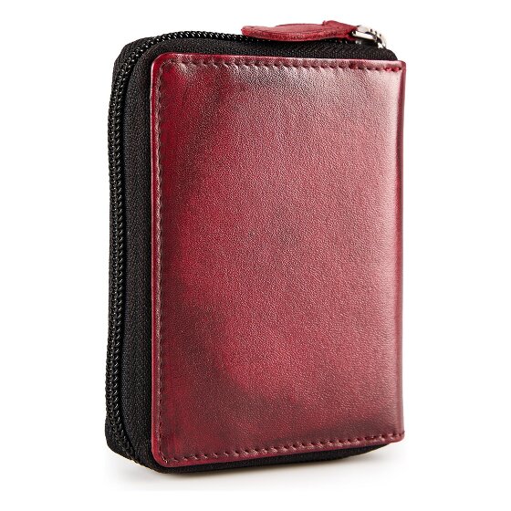 Greenburry Destressed Wallet RFID protection Leather 10.5 cm