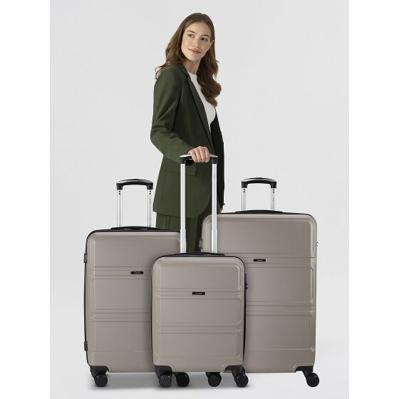 Benzi 5739 4 wheels Suitcase set 3-piece