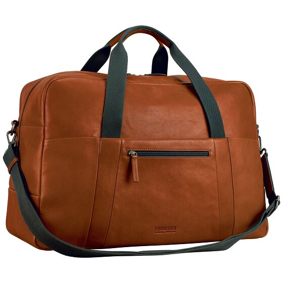 Leonhard Heyden Hamburg Weekender travel bag Leather 52 cm