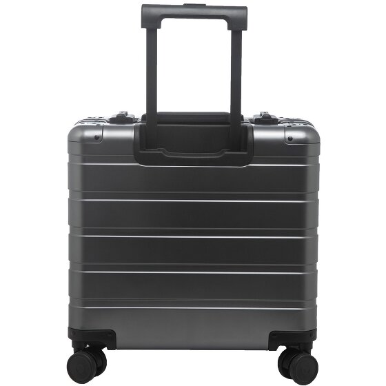 Alumaxx Gravity 4-wheel Pilot trolley, Aluminum, 44 cm, Laptop Compartment