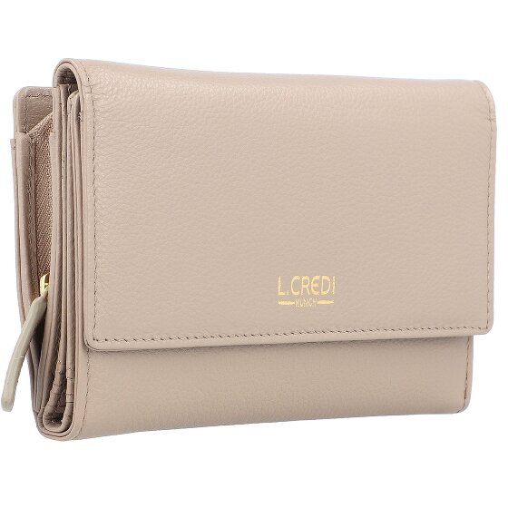 L.Credi Evelyn Wallet RFID protection Genuine Leather 14.5 cm