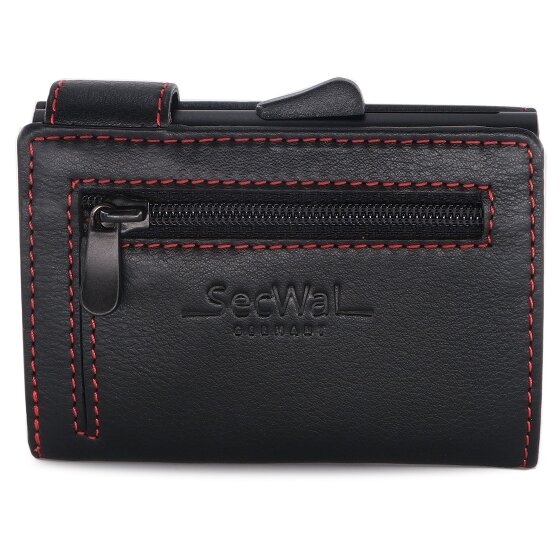 SecWal SecWal 1 credit card case wallet RFID leather 9 cm