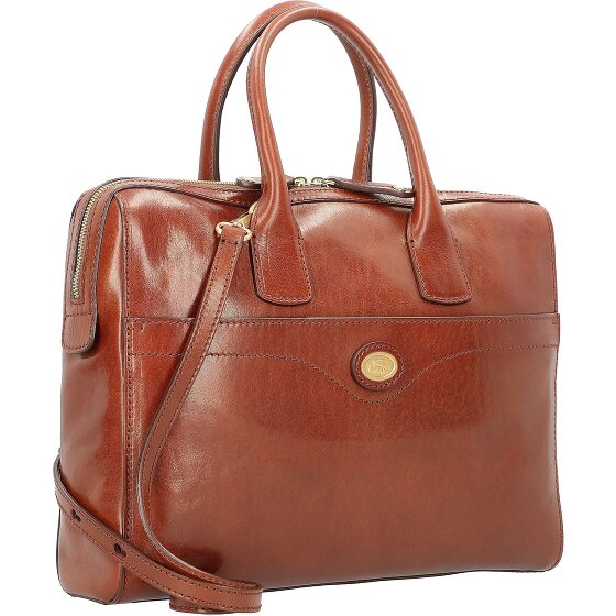 The Bridge Briefcase leather 35 cm laptop compartment