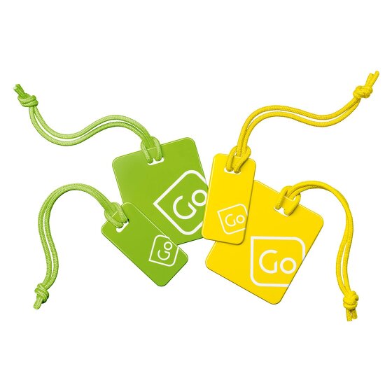 Go Travel Address tag set 4 pcs.