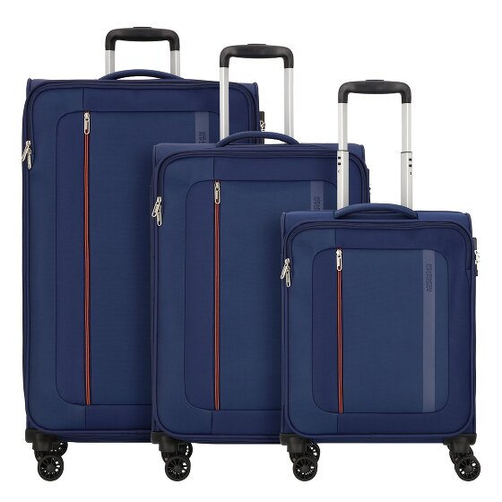 American Tourister Blazing Ride 4 wheels Suitcase set 3-piece with expansion pleat