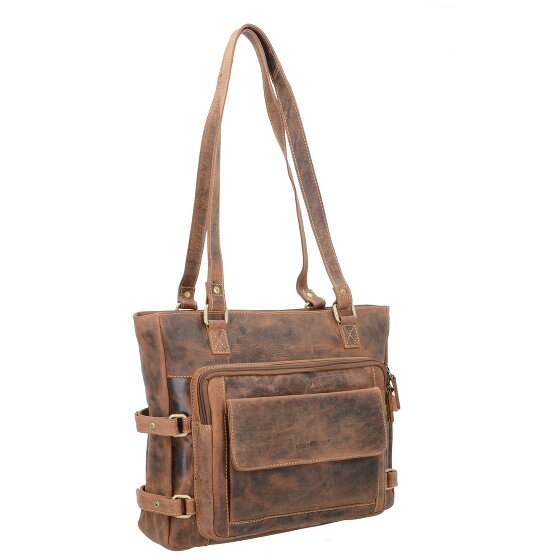 Greenburry Vintage shoulder bag leather 36 cm