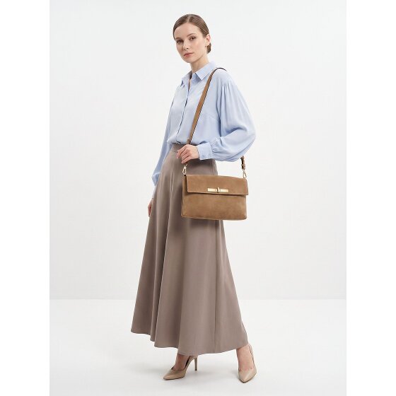 abro Twist Shoulder Bag Genuine Leather 30 cm