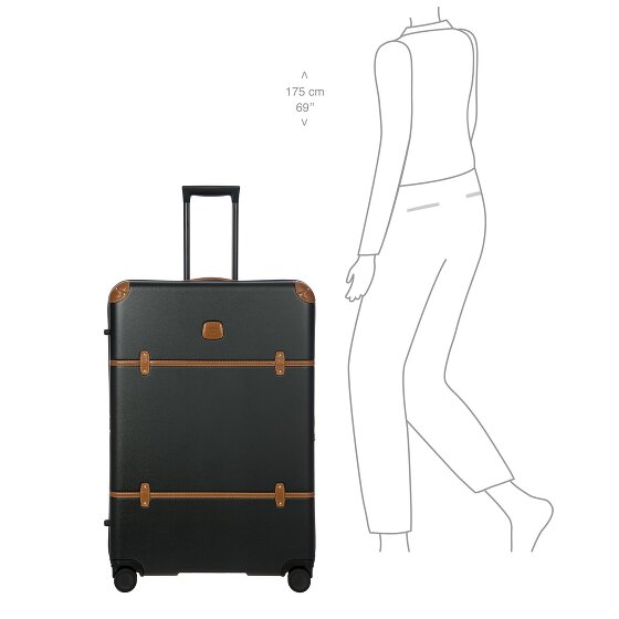 Bric's Bellagio 4 wheels Trolley 82 cm with expansion pleat