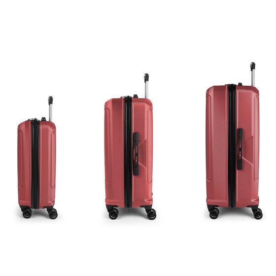 Gabol Vienna 4 Roll Suitcase Set 3pcs.