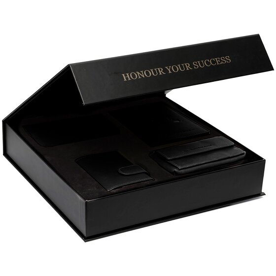 The Chesterfield Brand Credit card holder 4-piece gift set leather 7 cm