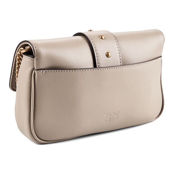 PINKO Love Pocket Shoulder bag Genuine Leather 20 cm