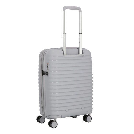 d&n Travel Line 4500 4 wheels Cabin trolley S 55 cm with expansion pleat