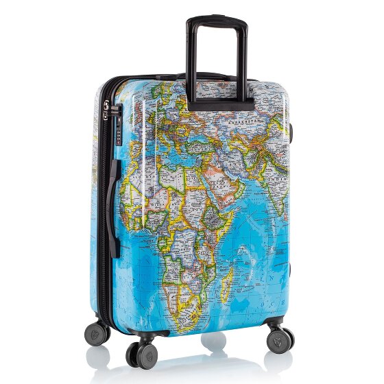 Heys Black Camo 4 wheels Suitcase set 3-piece with expansion pleat