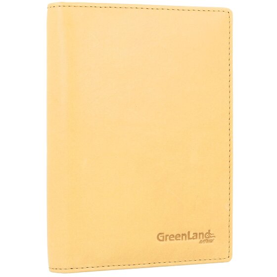 Greenland Nature Soft Colour passport case RFID leather 12 cm