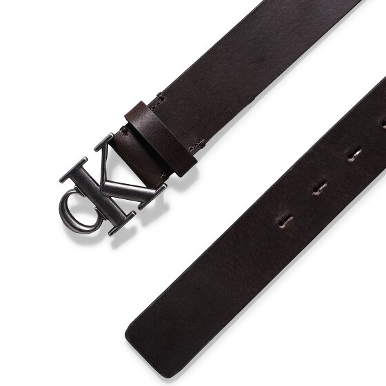 Calvin Klein Jeans Round Mono Belt Genuine Leather