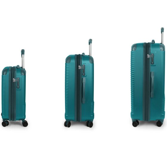 Gabol Balance XP 4 wheels Suitcase set 3-piece with expansion pleat