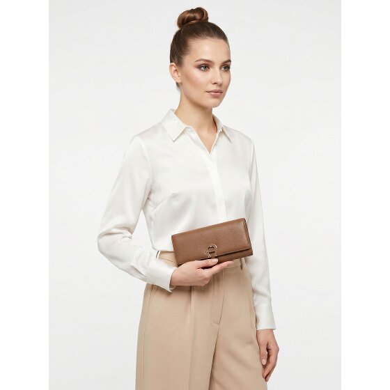 Aigner Fashion Wallet RFID protection Genuine Leather 20 cm