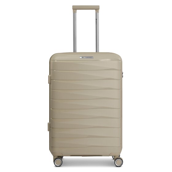 Franky London 4 wheels Trolley M 65 cm with expansion pleat