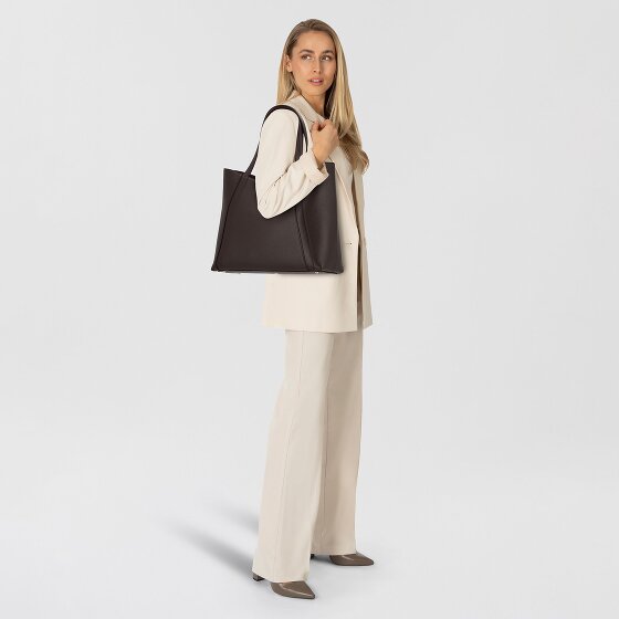 Furla Goccia Shopper Bag L Genuine Leather 37 cm