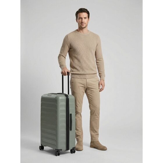 d&n Toronto 4 wheels Trolley L 75 cm with expansion pleat