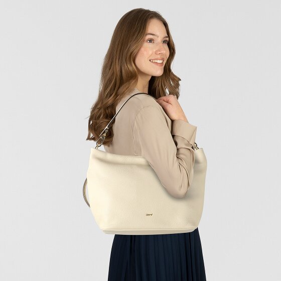 abro Ebony Shoulder Bag Genuine Leather 38 cm