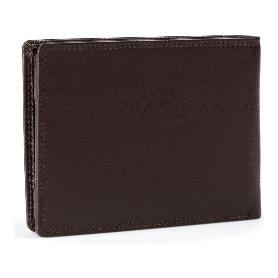 Braun Büffel Golf 3.0 Wallet RFID protection Leather 12 cm