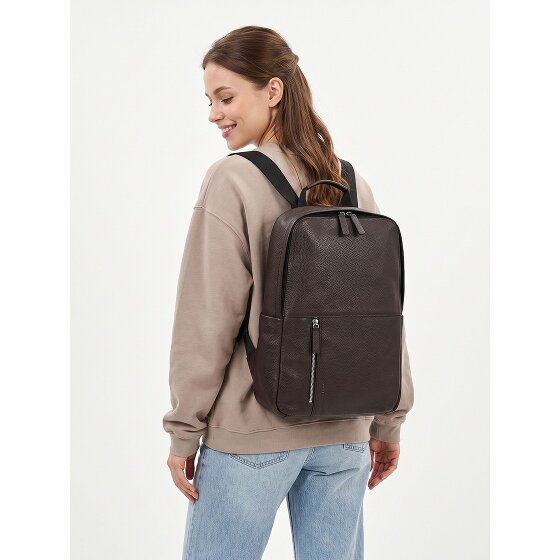 Strellson Kennington Daypack Genuine Leather 42 cm Laptop compartment