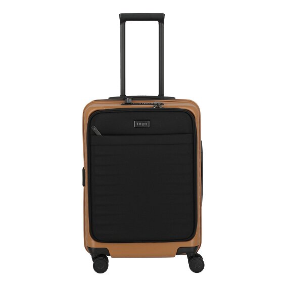 Titan Upgrade 4 wheels Cabin trolley 55 cm Laptop compartment