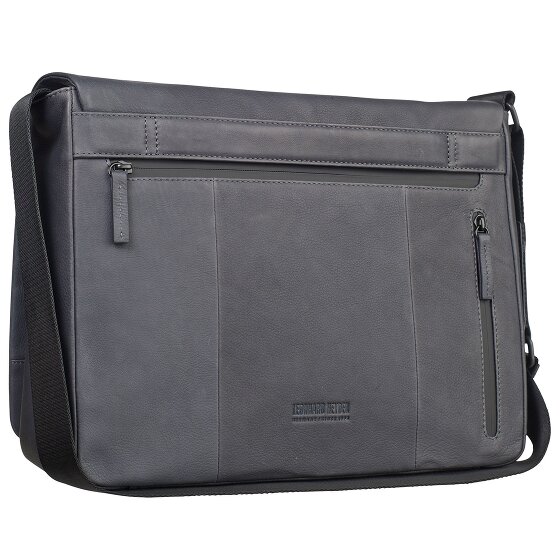 Leonhard Heyden The Hague Messenger Leather 37 cm Laptop compartment