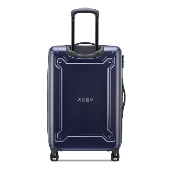 Jeep JH004C 4 wheels Trolley 68 cm with expansion pleat