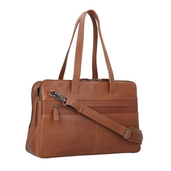 Plevier Hearst Briefcase Leather 43 cm Laptop compartment