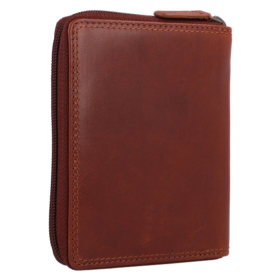 Greenburry Vintage Wallet RFID protection Leather 12.5 cm