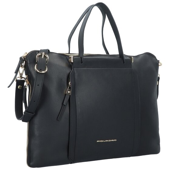 Piquadro Circle briefcase leather 43 cm laptop compartment