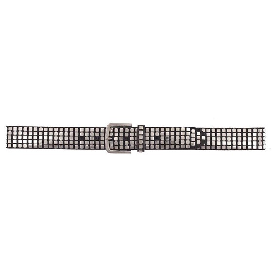 b.belt Quinn studded belt leather