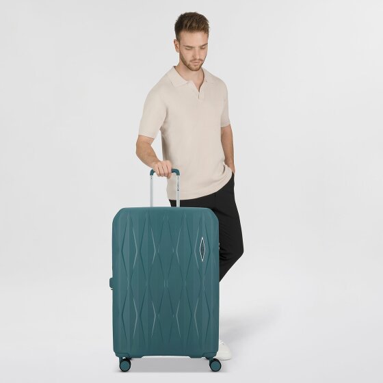 Gabol Infinity 4 wheels Trolley L 75 cm with expansion pleat