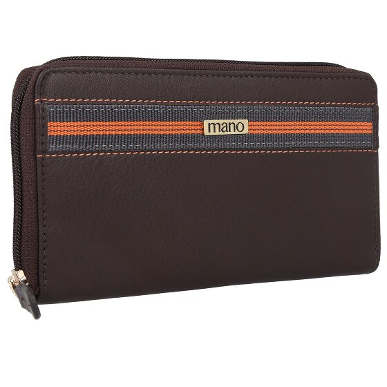 mano Don Leonardo wallet RFID leather 18 cm
