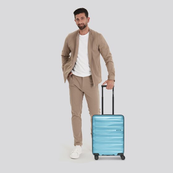 Bergpfeil Travel 4-wheeled cabin trolley S 55 cm with expansion pleat