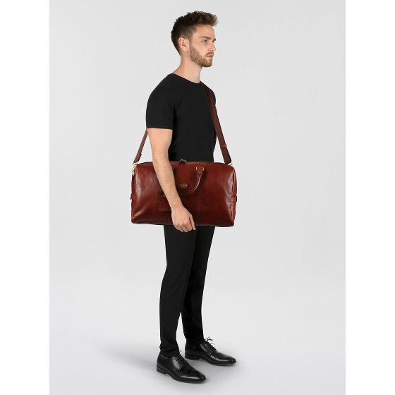 The Bridge Stovia Weekender travel bag Leather 45 cm