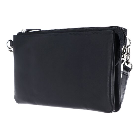 Golden Head Polo Clutch purse RFID protection Genuine Leather 22 cm
