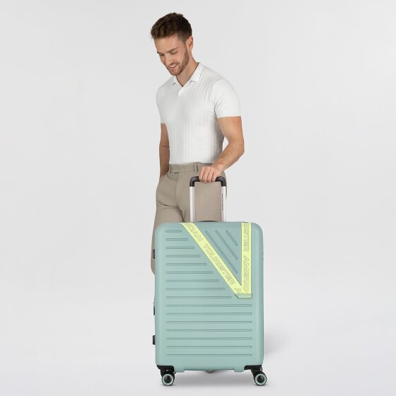 American Tourister Dynabelt 4 wheels Trolley 66 cm with expansion pleat