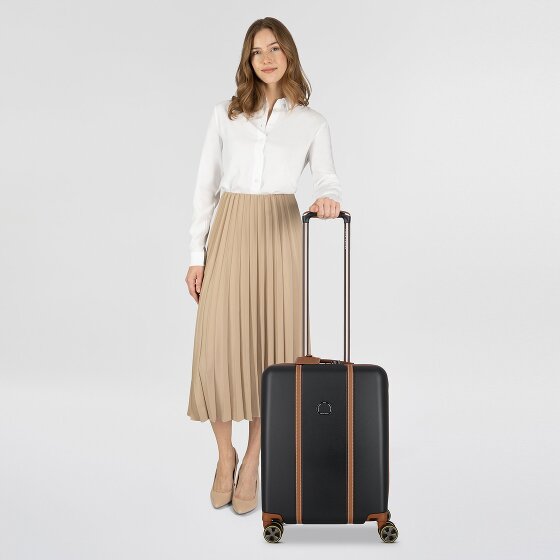 Delsey Paris Cadence 4 wheels Cabin trolley 55 cm with expansion pleat