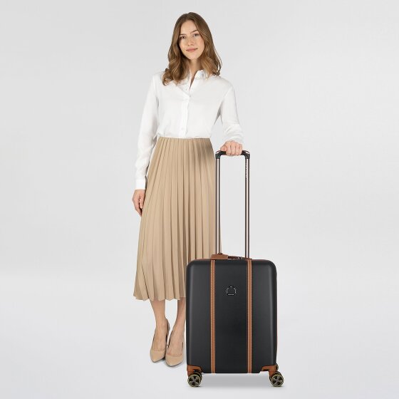 Delsey Paris Cadence 4 wheels Cabin trolley 55 cm with expansion pleat