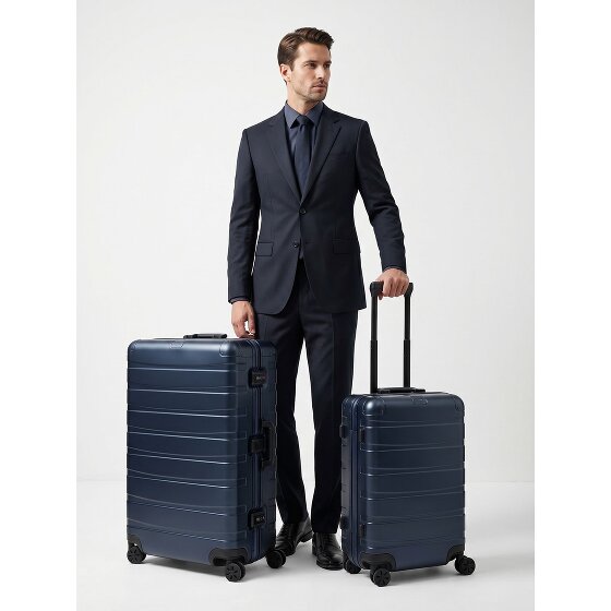Redolz Pro Aluminium 4 wheels Suitcase set 2-piece