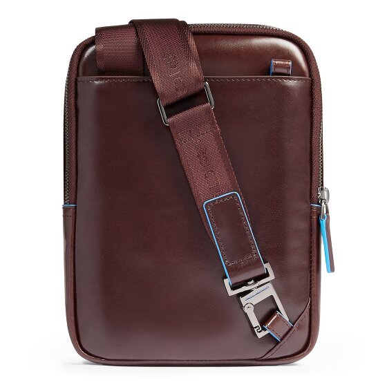 Piquadro Blue Square Mini Bag Shoulder Bag Leather 17 cm