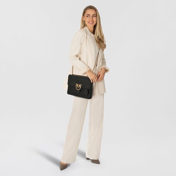 PINKO Love One Shoulder Bag Leather 30 cm