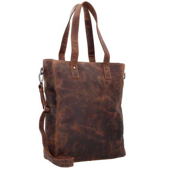 Plevier Retro Jackson Shopper Bag Genuine Leather 31 cm Laptop compartment