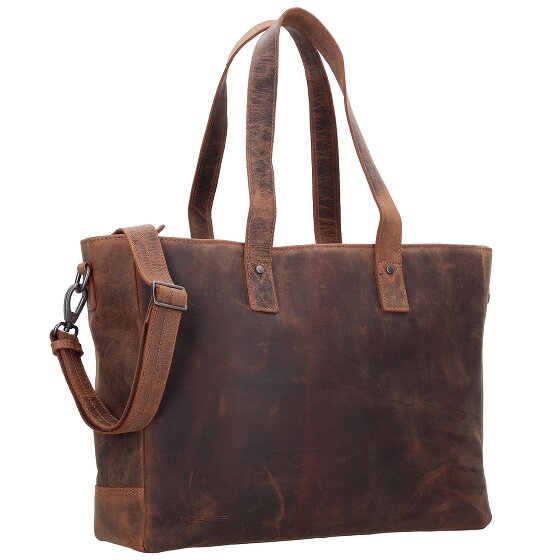 Plevier Shopper bag leather 41 cm laptop compartment Plevier Shopper bag leather 41 cm laptop compartment