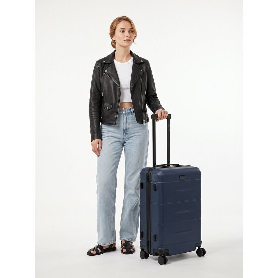Police London 4 wheels Trolley 64 cm Expandable