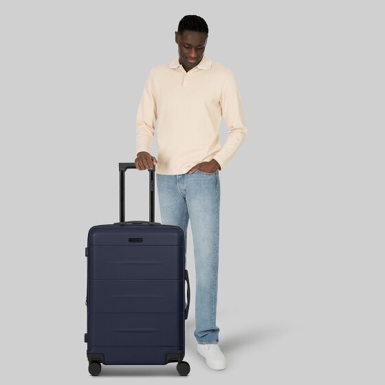 Police London 4 wheels Trolley 64 cm with expansion pleat